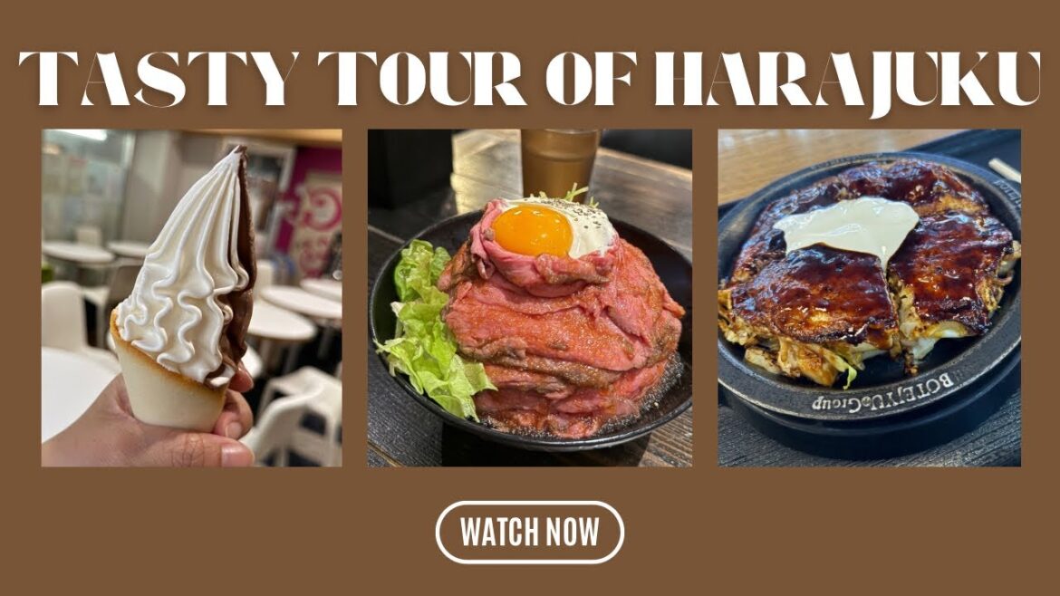 TASTY TOUR OF HARAJUKU