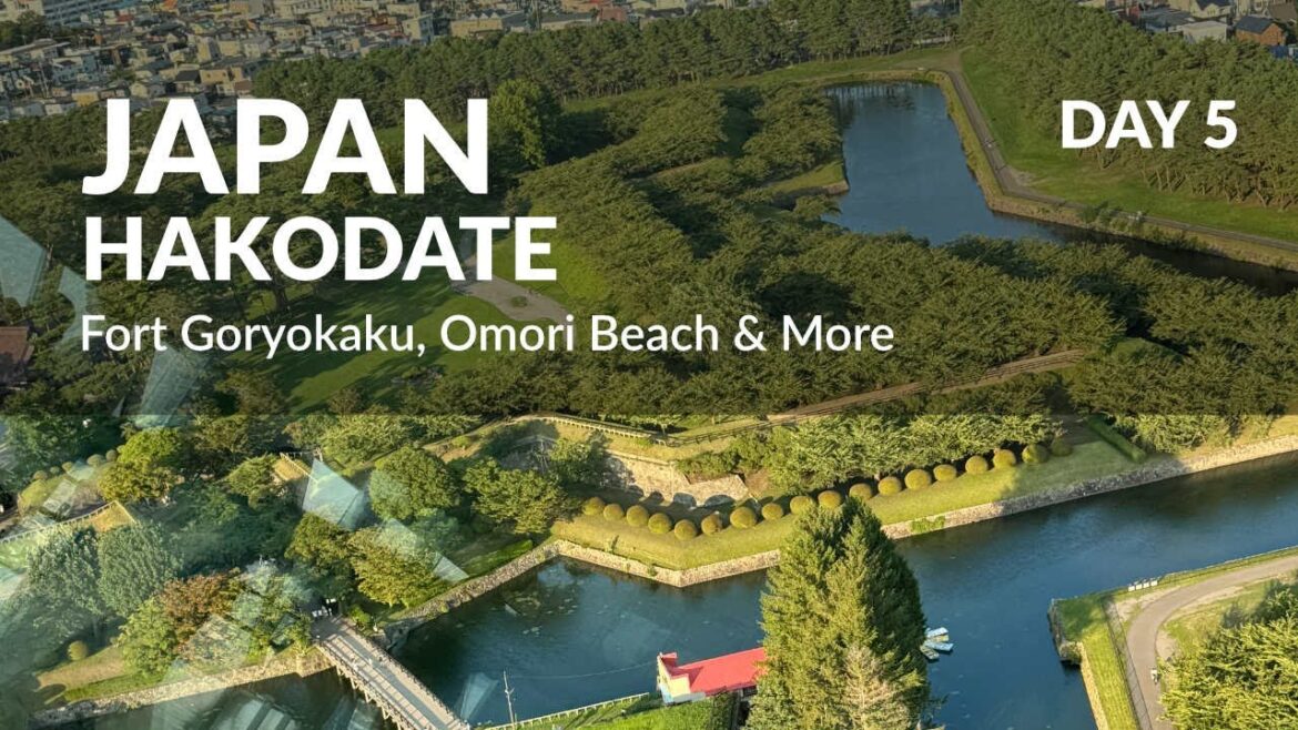 Hakodate Adventure Part 2: Fort Goryokaku, Omori Beach & More 🇯🇵✨ Hakodate Adventure Part 2: Fort Goryokaku, Omori Beach & More 🇯🇵✨