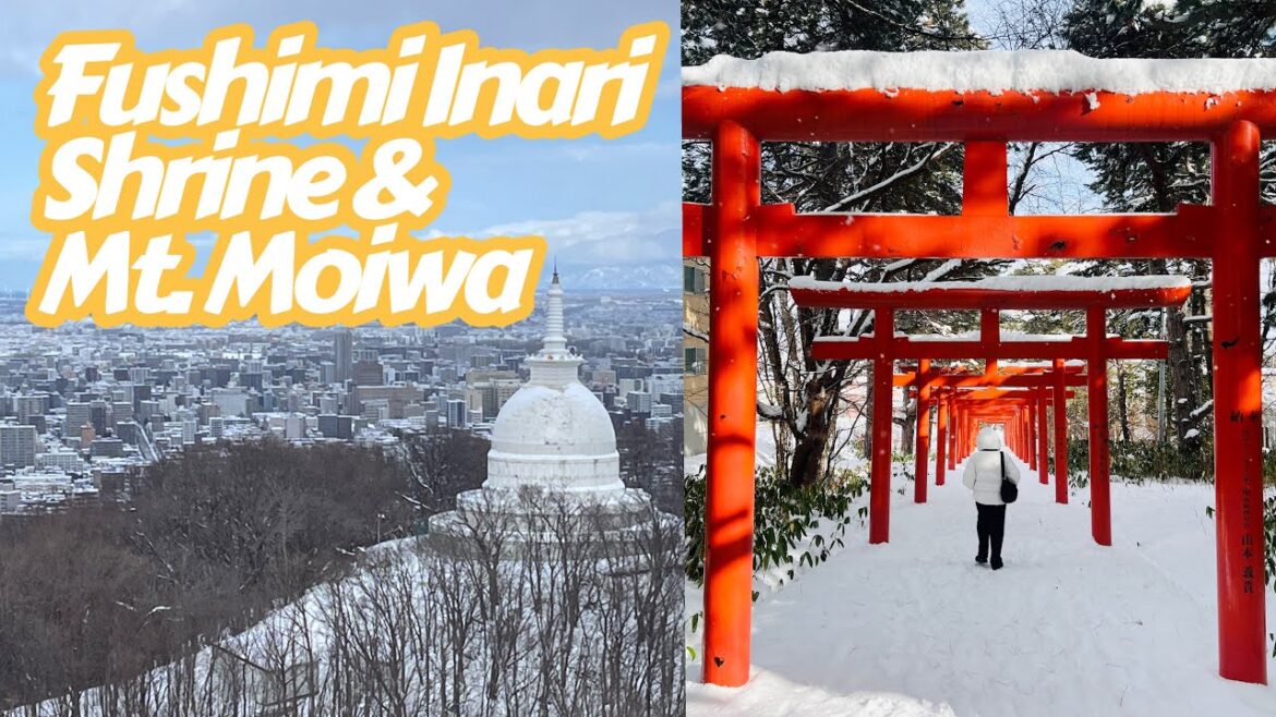 POV Sapporo: Fushimi Inari Shrine & Mt. Moiwa ❄️🇯🇵 | Walking Tour