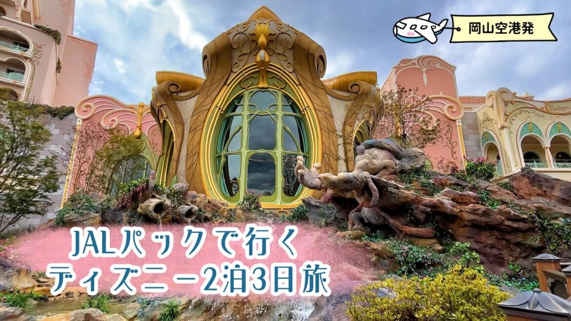 〖Vlog〗 岡山空港発 | JALパックで行くディズニー2泊3日旅 | 1日目   #30
