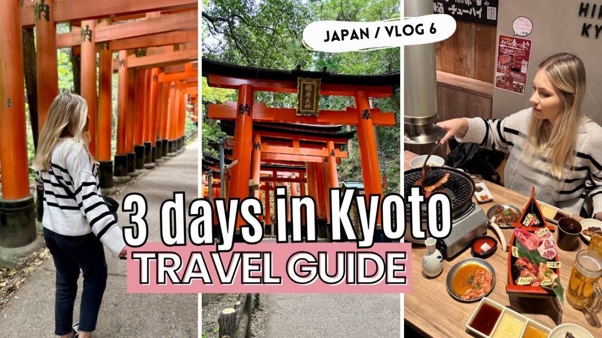 KYOTO Travel Guide ⛩️ | Top Things to Do in Kyoto | First Time in Japan 🇯🇵 | Travel VLOG / 6