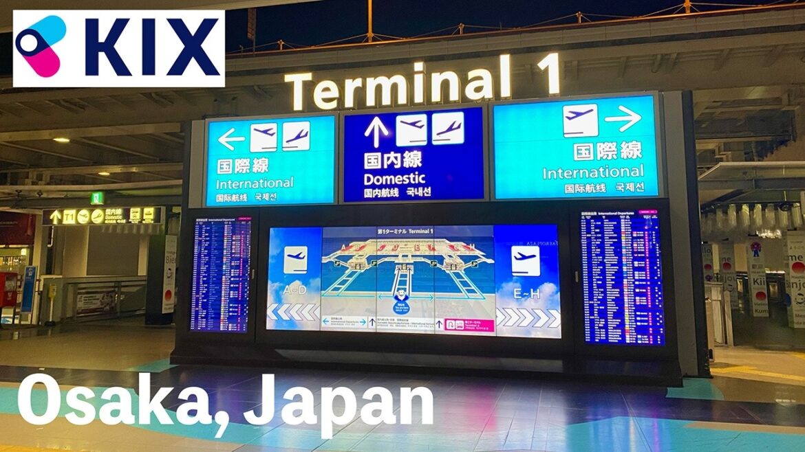Midnight Walk|Kansai International Airport (KIX) Terminal 1, All Floors Strolled Midnight Walk|Kansai International Airport (KIX) Terminal 1, All Floors Strolled