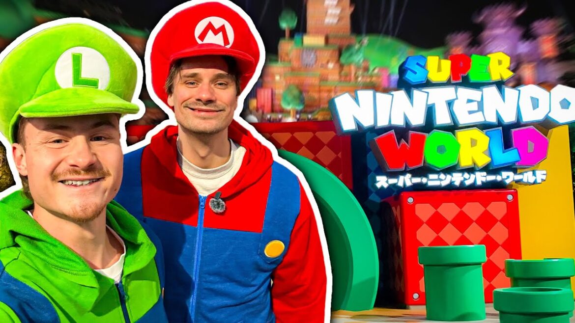 UNSER MARIO & LUIGI TRAUMTAG in der Super Nintendo World | Japan Trip EP.4 UNSER MARIO & LUIGI TRAUMTAG in der Super Nintendo World | Japan Trip EP.4