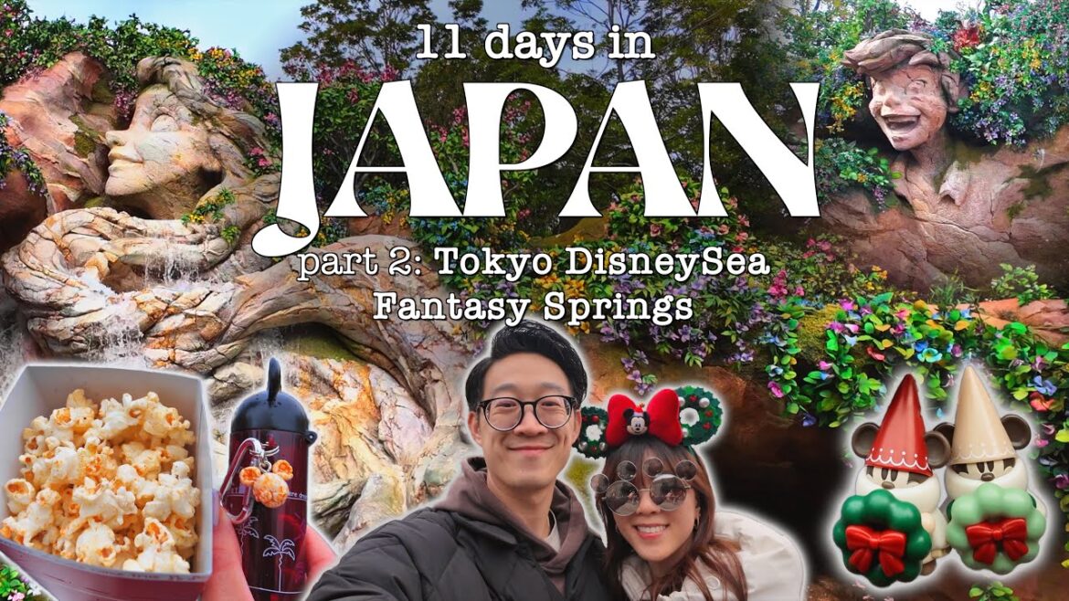 🇯🇵TOKYO DISNEYSEA FANTASY SPRINGS VLOG l day 3 itinerary l 11 days in Japan