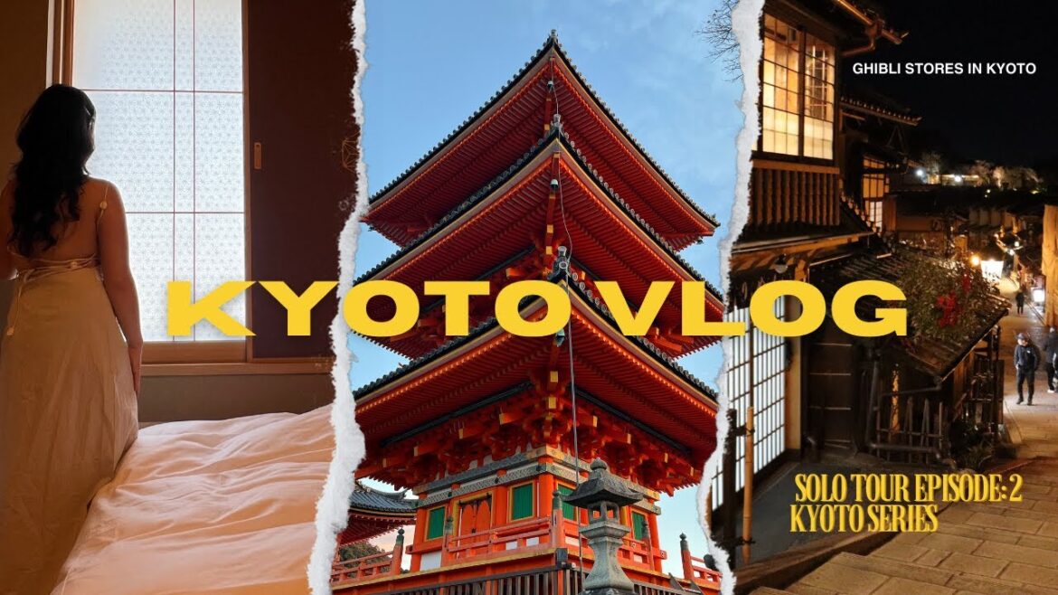 Kyoto Travel Vlog | Visiting Ghibli Stores, Staying at an Onsen Hotel in Kyoto Japan Kyoto Travel Vlog | Visiting Ghibli Stores, Staying at an Onsen Hotel in Kyoto Japan