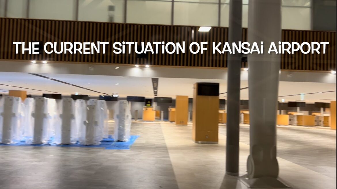 February 14 2025, The current situation of Land side at Kansai Airport, #115 Kobe Japan, why ......