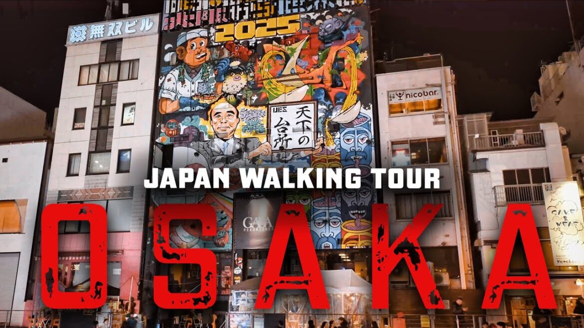NARA to #OSAKA, JAPAN WALKING TOUR at NIGHT - Dotonbori, Unique Experiences in Japan Travel Vlog 🇯🇵