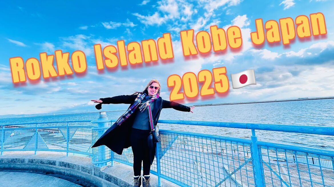 Let’s travel to Rokko Island Kobe Japan🇯🇵😱