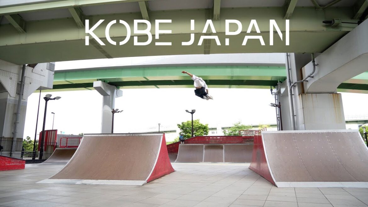 1 minute skatepark guide Kobe Japan - Minato no mori Koen Skate Park