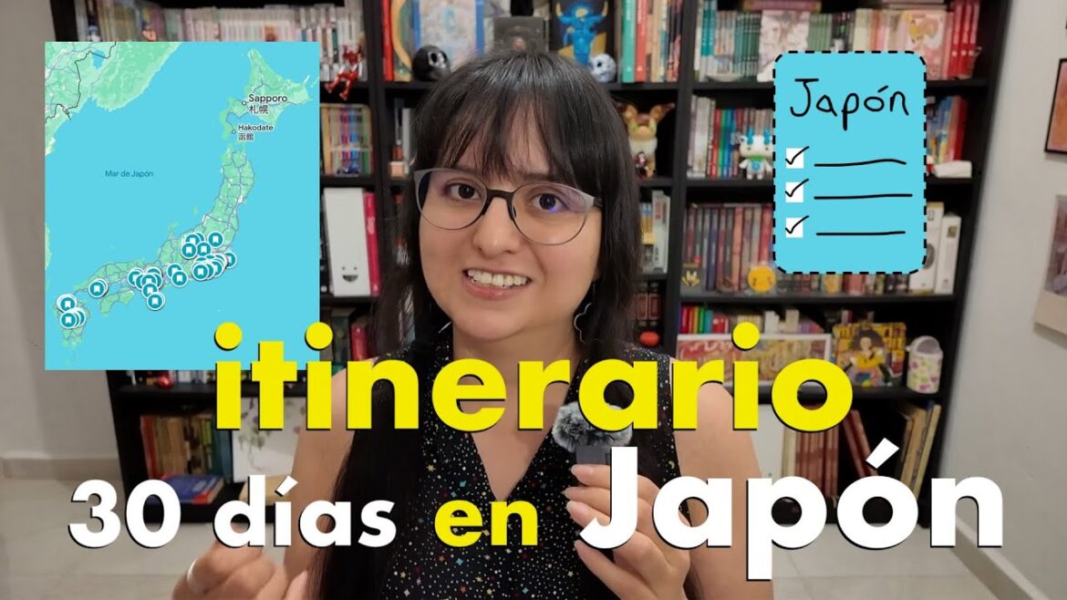 ¿Cómo hacer un itinerario a Japón? 🗻 mi itinerario de 30 días 🇯🇵 recomendaciones