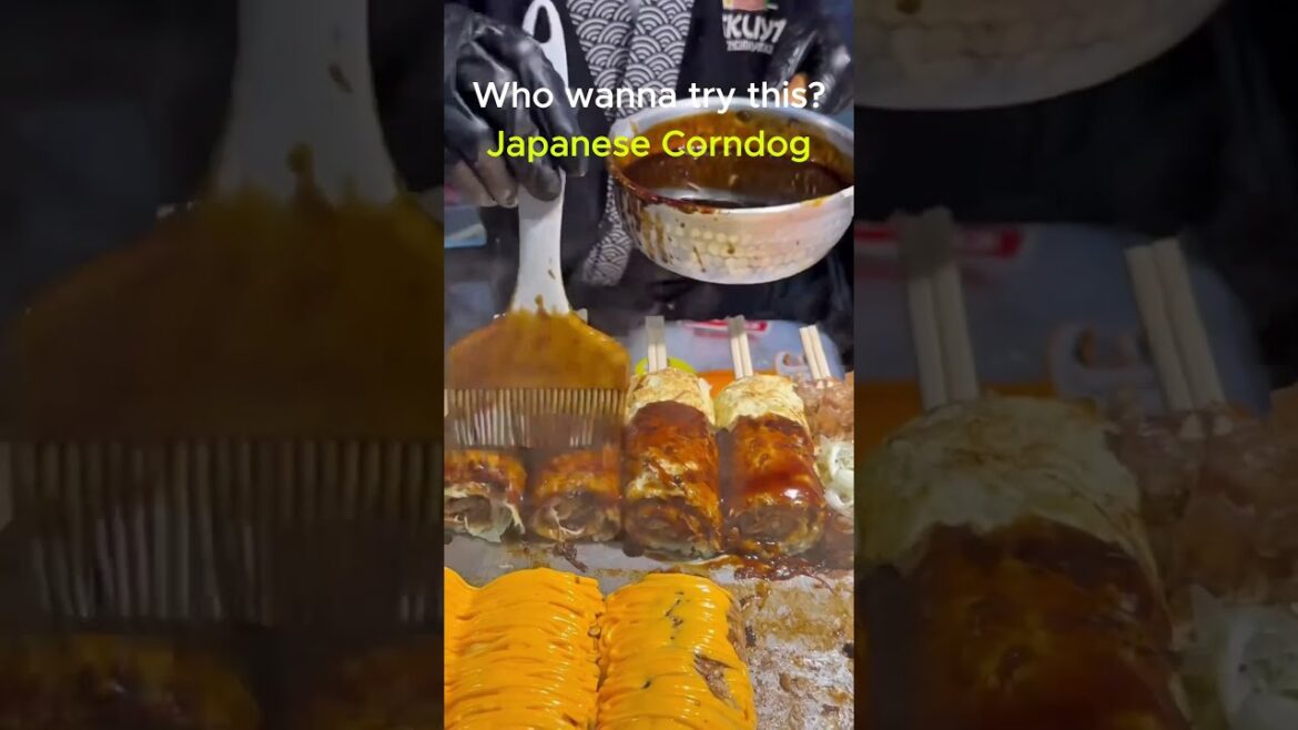 Japanese street Corndog!!