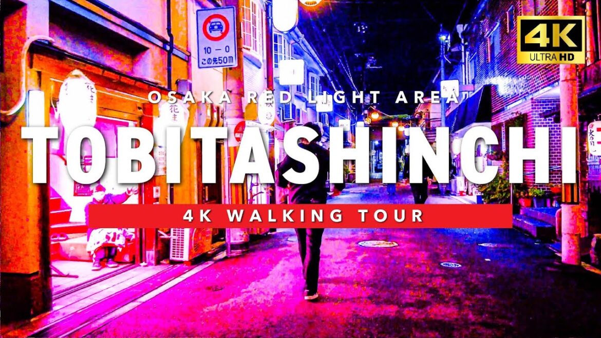 [🇯🇵 Japan 💖] CHILDREN DON’T WALK!!  Tobita shinchi NIGHT WALK 4K 60fps ASMR