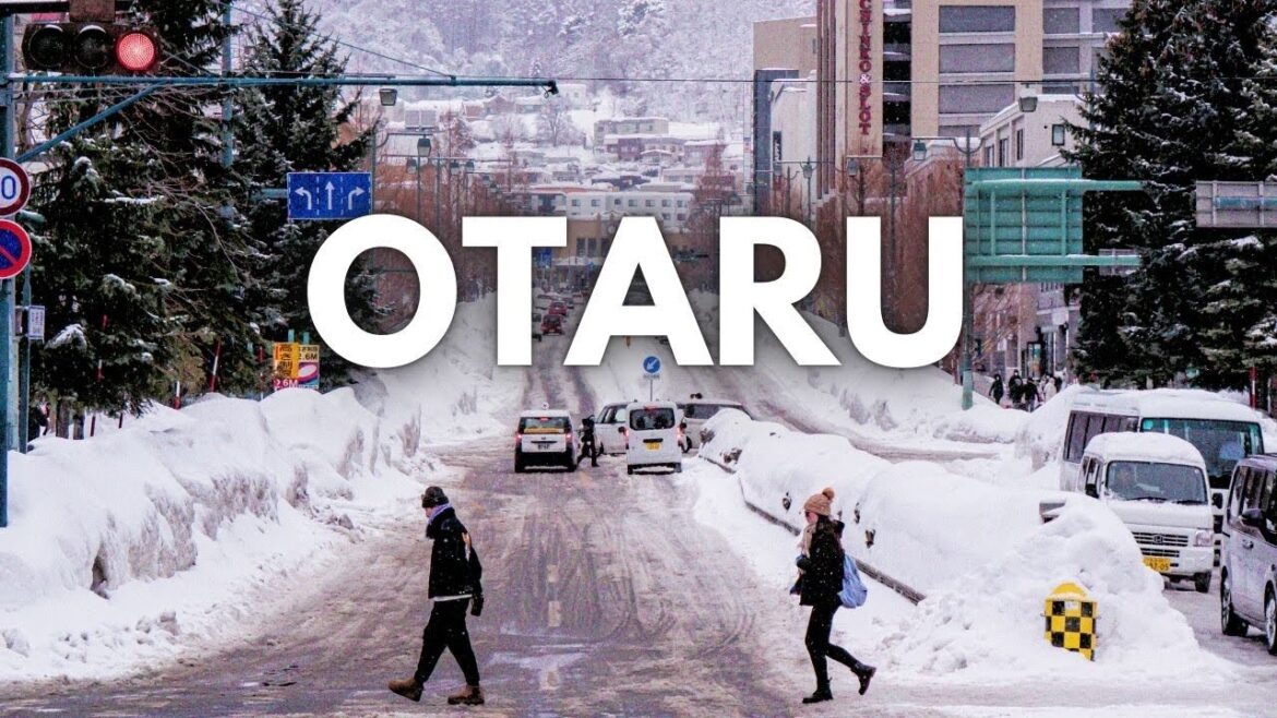 OTARU Buried in Meters of Snow - Japan’s Winter Wonderland