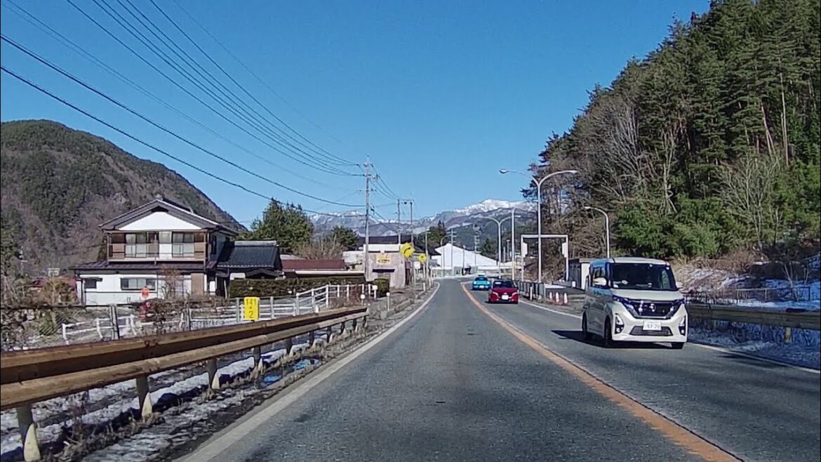 KISOJI - a winter drive to an icefall - | 木曽路の氷瀑 【ドライブ動画】