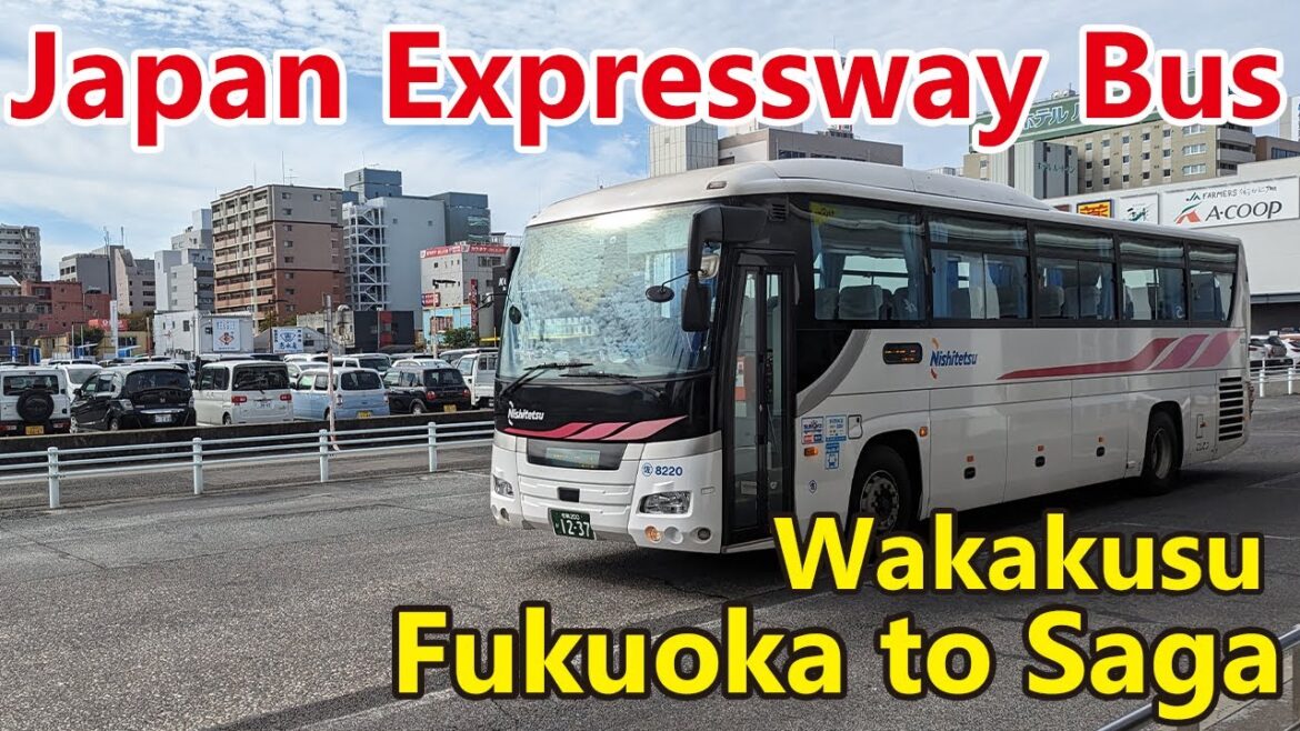 Japan Trip Report | Nishitetsu Bus "Wakakusu" |  Fukuoka to Saga