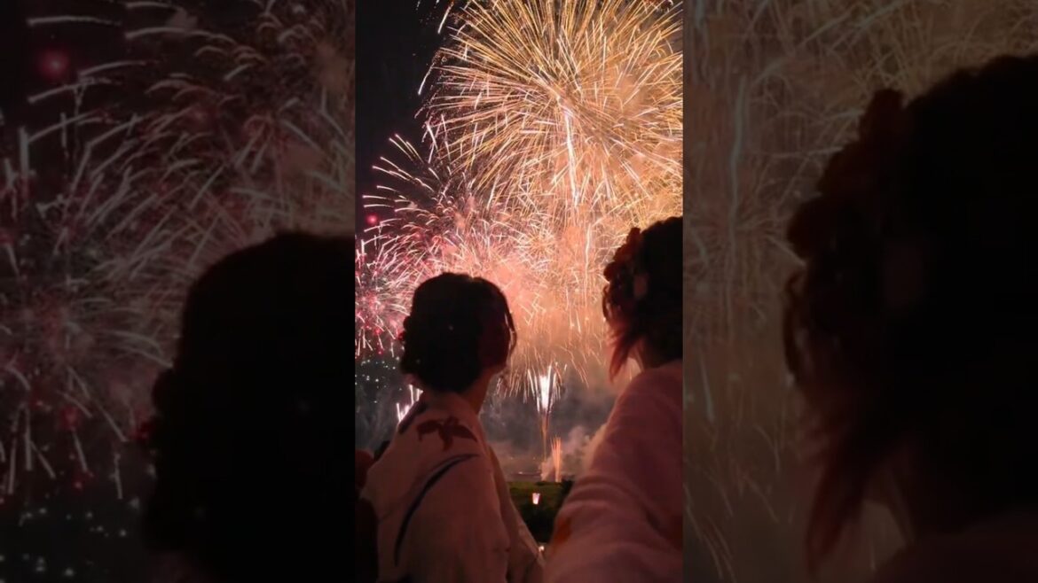 Japan’s most beautiful fireworks! 🎆