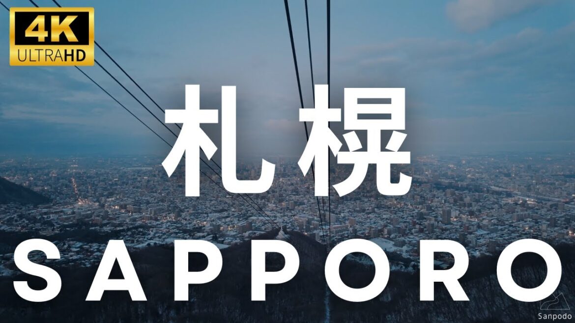 Sapporo 3hrs stroll in winter, Hokkaido | 4K Sapporo 3hrs stroll in winter, Hokkaido | 4K