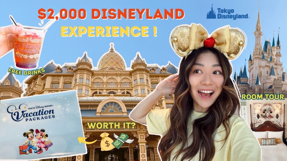 TOKYO DISNEYLAND Is Magical!🎢 Full Day Vacation Package Vlog 🇯🇵 Tokyo Disneyland Hotel & 5 Top Rides