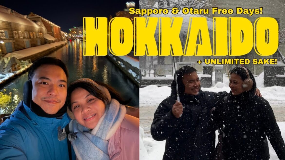 Sapporo Travel Vlog: Nijo Market, Sapporo TV Tower, Unlimited Sake, Asari Station & Otaru Visit