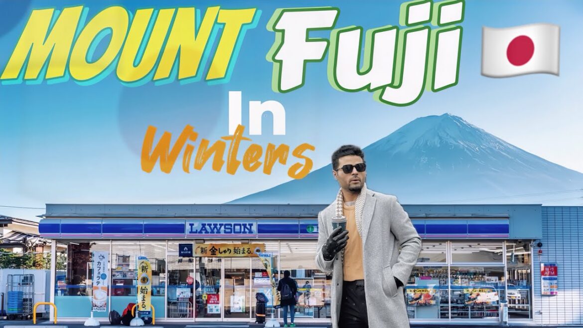 🇯🇵MOUNT FUJI IN WINTERS😍! Tokyo To Mount Fuji Vlog In Urdu/Hindi | Japan Vlog