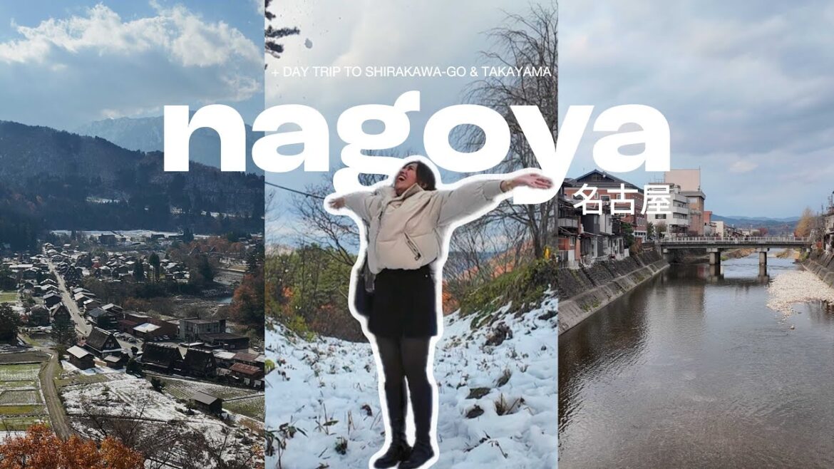 first autumn in japan: nagoya + day trip to shirakawa-go & takayama