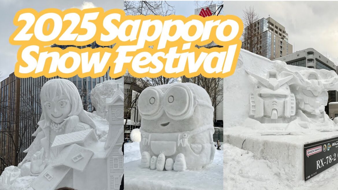 POV Sapporo: 2025 Sapporo Snow Festival at Odori Park | Walking Tour POV Sapporo: 2025 Sapporo Snow Festival at Odori Park | Walking Tour