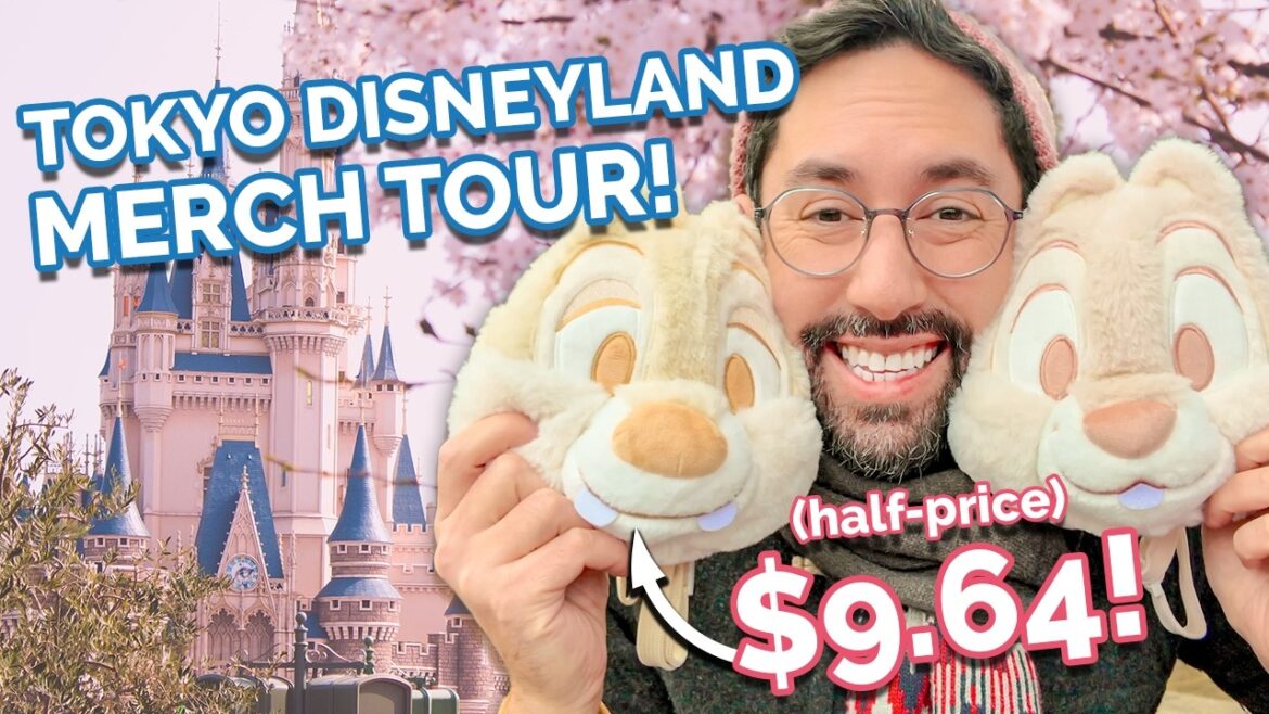 Tokyo Disneyland has HALF-PRICE Merchandise 🛍️ LET’S GO SHOPPING!