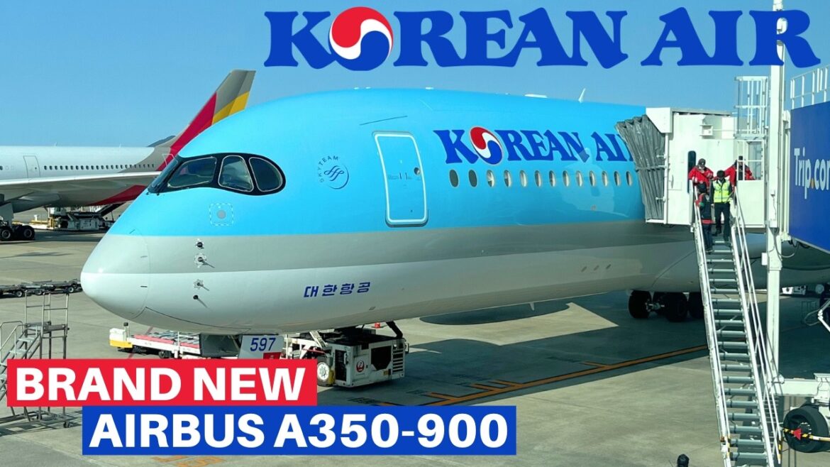 KOREAN AIR Brand New AIRBUS A350-900 (Economy) | Seoul – Fukuoka | Flight Review KOREAN AIR Brand New AIRBUS A350-900 (Economy) | Seoul - Fukuoka | Flight Review