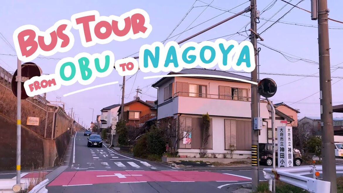 🇯🇵 Sunny Day Adventure – Scenic Bus Tour from Ōbu to Nagoya 🇯🇵 Sunny Day Adventure - Scenic Bus Tour from Ōbu to Nagoya