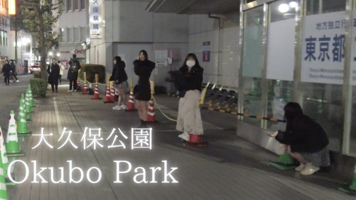 Are the people in Okubo Park and the hotel district safe during the big cold wave? Are the people in Okubo Park and the hotel district safe during the big cold wave?