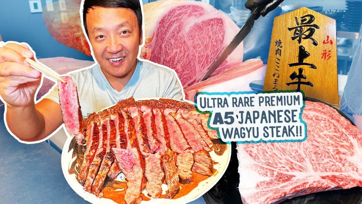 This EXTREMELY Rare PREMIUM Japanese A5 Wagyu STEAK is MASSIVE! 100 Foods to Eat Before You Die #89 This EXTREMELY Rare PREMIUM Japanese A5 Wagyu STEAK is MASSIVE! 100 Foods to Eat Before You Die #89