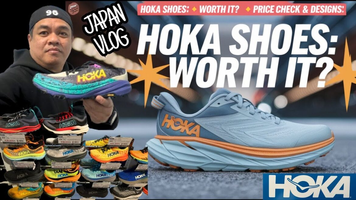 Are Hoka Shoes Affordable & Worth It? 🤔 Exclusive Tokyo Store Tour 🏙️, Price Check & Shoe Designs 👟!