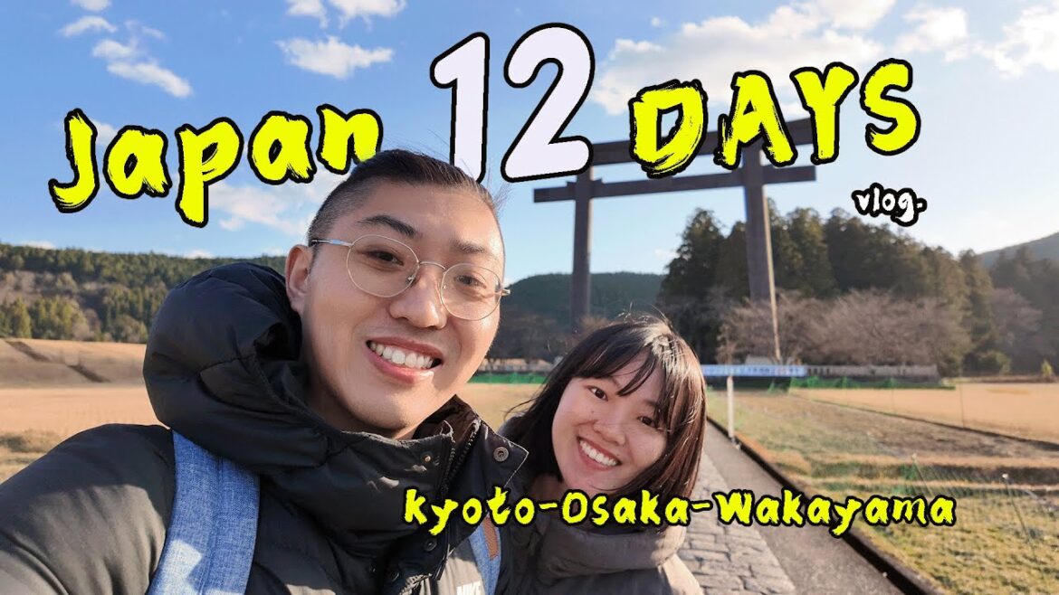 Japan Travel Vlog (Kyoto-Osaka-Wakayama) 12 days
