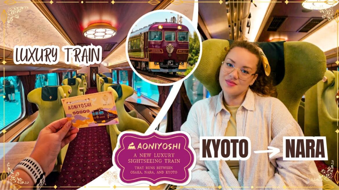 Sightseeing Limited LUXURY EXPRESS "AONIYOSHI" from Kyoto to Nara in Style | 🇯🇵