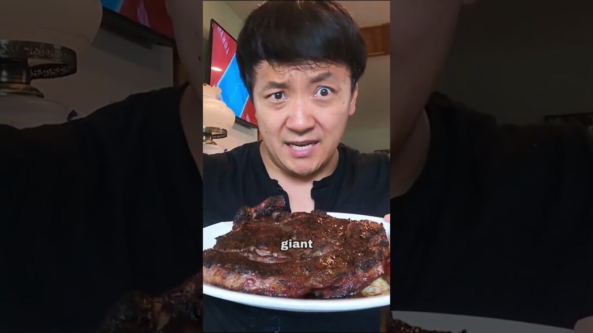 This TINY town has the BEST Steakhouse in Texas! #shorts