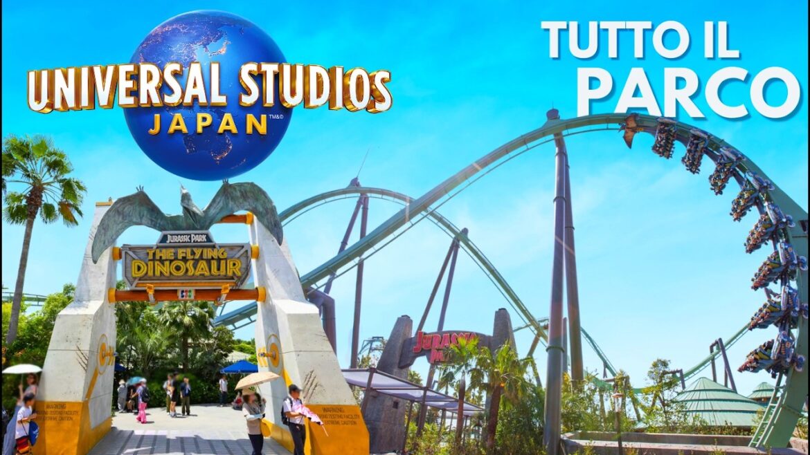 UNIVERSAL STUDIOS in GIAPPONE Tour Completo 2025 🇯🇵