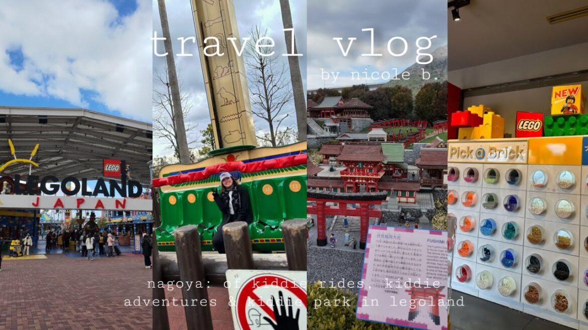 travel vlog ♡ nagoya: of kiddie rides, kiddie adventures & kiddie park in legoland | Nicole B.