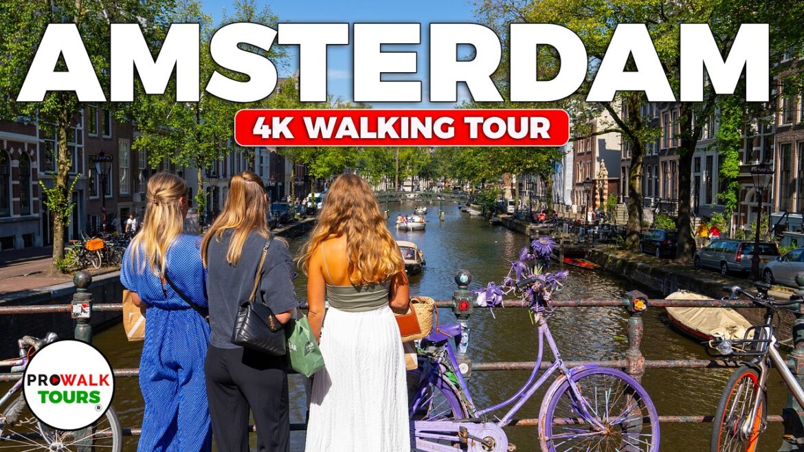 Amsterdam's Ultimate 5.5-Hour Walking Tour | 10 Miles in 4K UHD