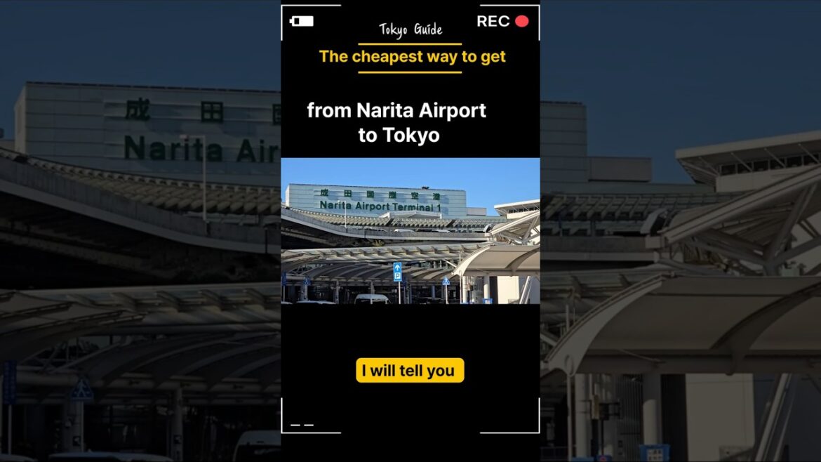 Tokyo Travel.  The Cheapest Way to Get from Narita Airport to Tokyo