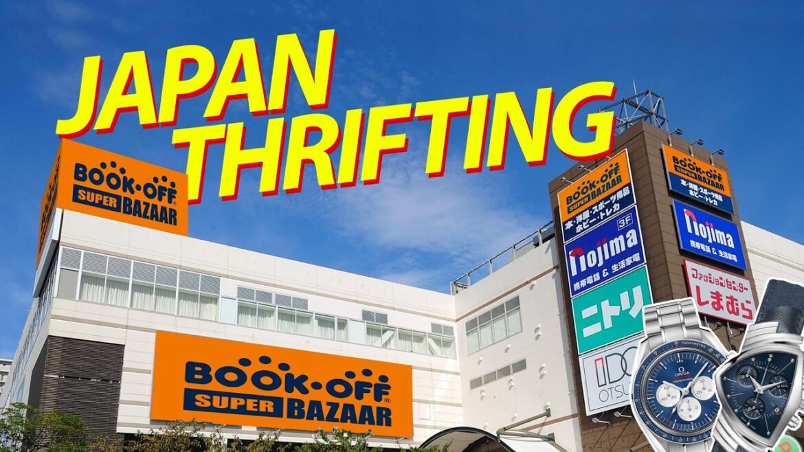 HUGE Thrift Store near Tokyo Japan | BookOff Super Bazaar Minami | Seiko watch, Omega & Hamilton