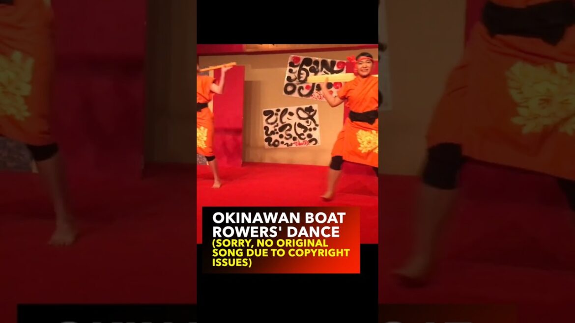 Okinawa Boat Rowers' Dance #japan #travel #dance