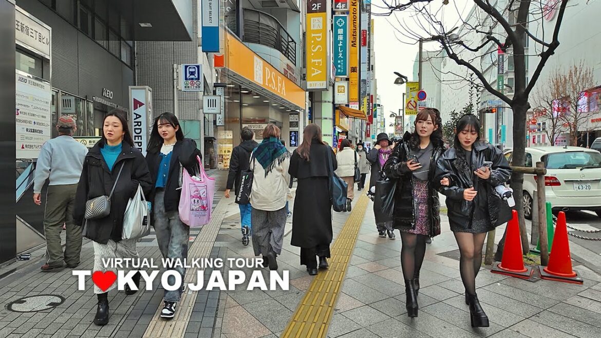 [Full Version] TOKYO JAPAN, Walking Tour Shinjuku and Shibuya, Travel, 4K