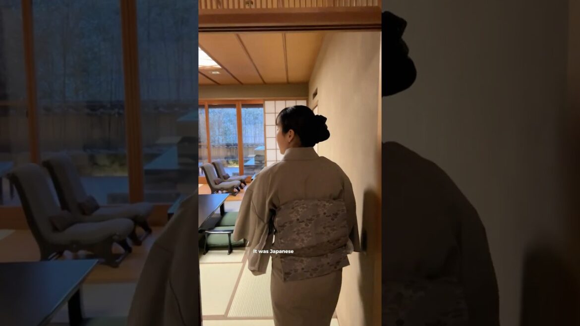 Staying at a luxury ryokan - Gora Kadan, Hakone