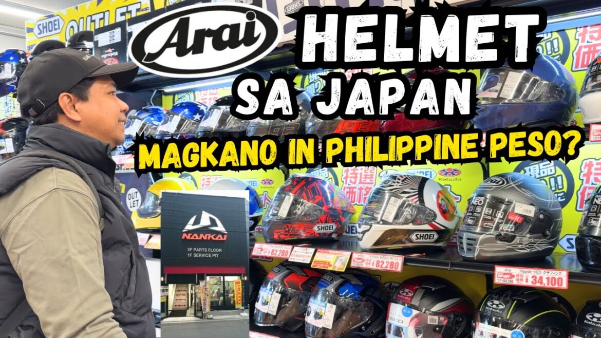 Arai, Shoei Helmet NAPAKAMURS sa Japan | Magkano in PESOS? | Nankaibuhin Honten #osakajapan Arai, Shoei Helmet NAPAKAMURS sa Japan | Magkano in PESOS? | Nankaibuhin Honten #osakajapan