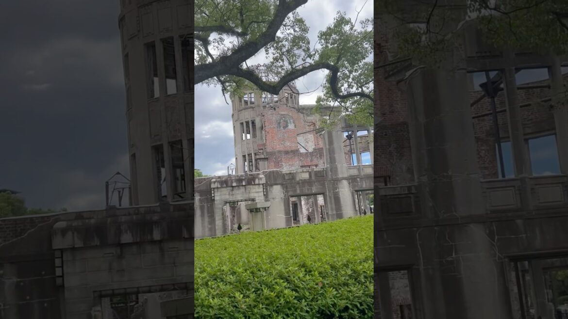 Hiroshima Atomic Bomb dome #travel #explore #hiroshima #japan