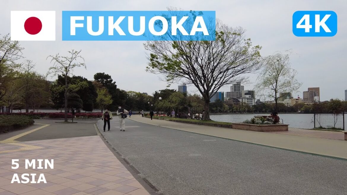 π―π΅ Japan – Fukuoka: 5 Minutes Walking Tour – 4K π―π΅ Japan - Fukuoka: 5 Minutes Walking Tour - 4K