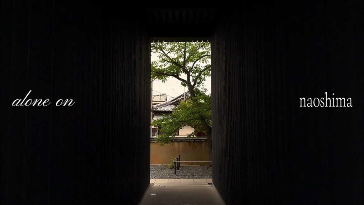 alone on naoshima
