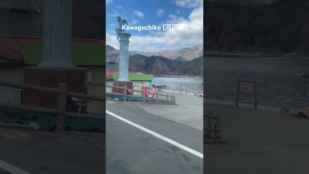 A scenic escape by bus—Kawaguchiko’s beauty never disappoints! #kawaguchiko #japantravelvlog #shots