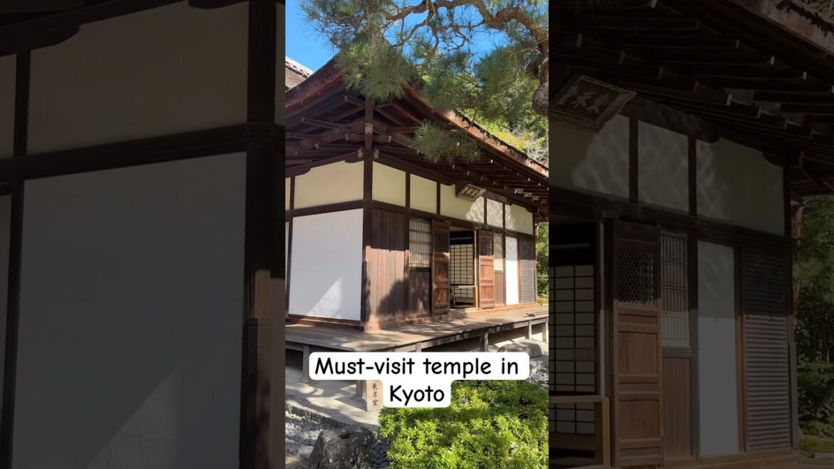 Ginkakuji: Must-visit temple in Kyoto