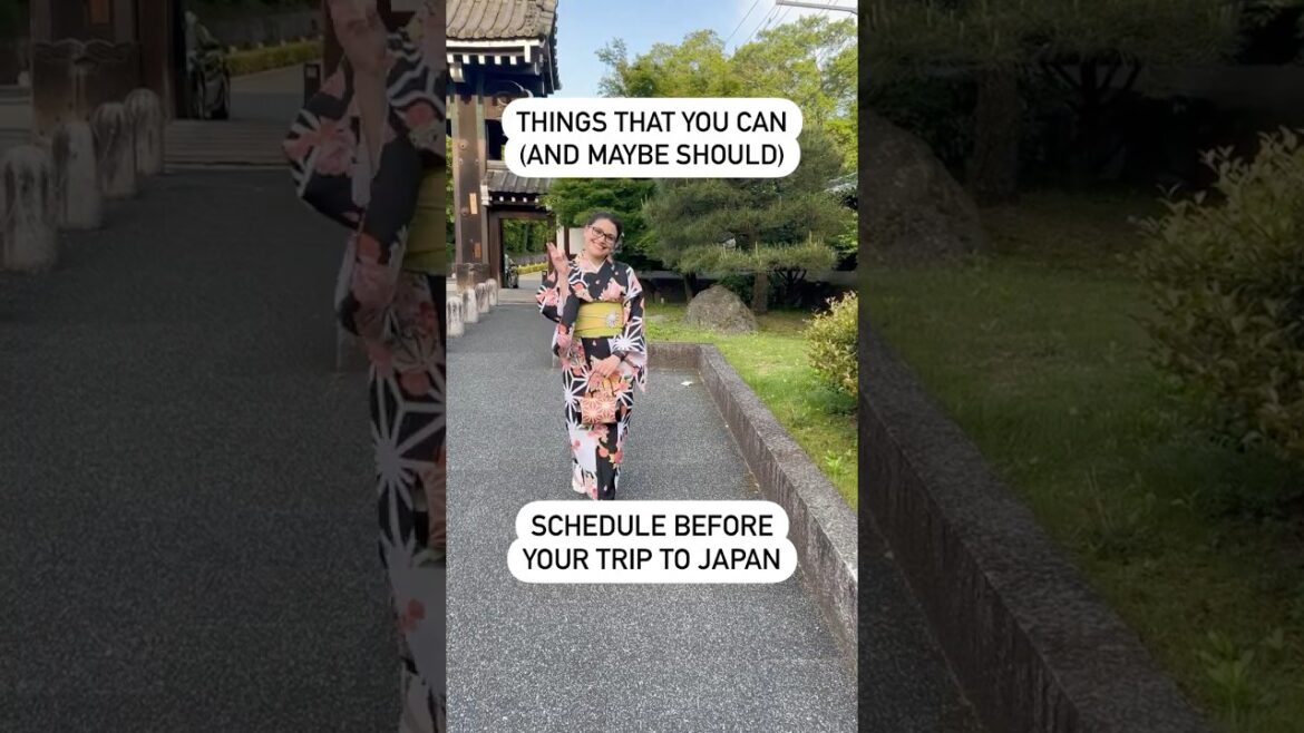Things you should book in advance to your Japan trip! Details in description! #japan #japantips